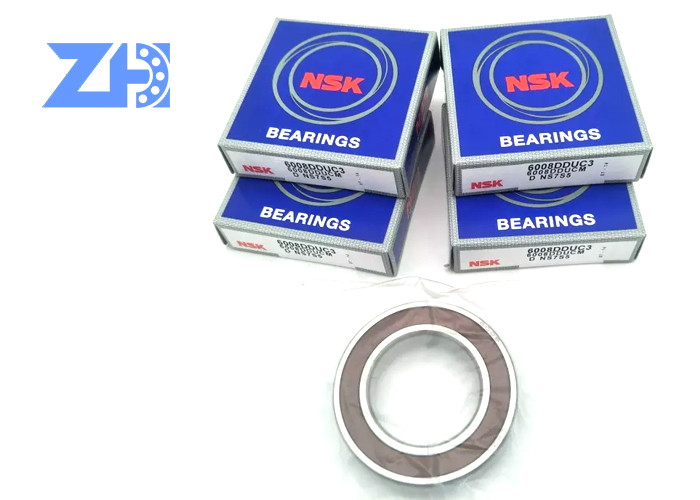 Ένσφαιρο ρουλεμάν NSK Deep Groove 6008 6008DDU Μέγεθος 40*68*15mm ρουλεμάν αυλάκωσης