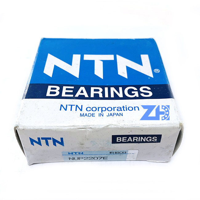 NUP2207E 35x72x23mm κυλινδρική ενιαία σειρά ρουλεμάν κυλίνδρων ευθεία άντεξε το μετακινούμενο εσωτερικό δαχτυλίδι two-piece