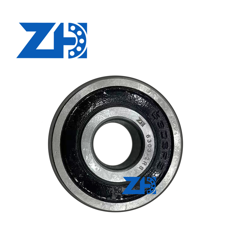 6303-2RS Βαθιά λακκούβια 17mm εσωτερικό x 47mm εξωτερικό x 14mm πλάτος με ακρίβεια P0/P6/P5/P4