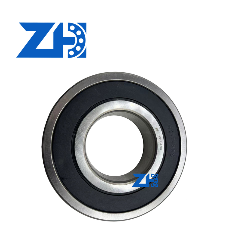 Υψηλής ταχύτητας βαθύ σχοινί σφαίρας 6317-2RS για κινητήρες χαμηλού θορύβου και δονήσεων