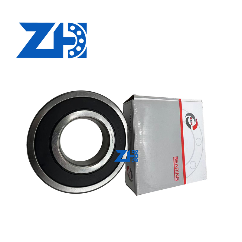 Υψηλής ταχύτητας βαθύ σχοινί σφαίρας 6317-2RS για κινητήρες χαμηλού θορύβου και δονήσεων