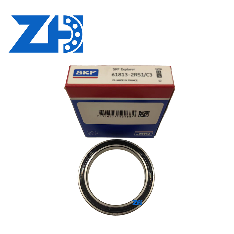 Ελίτ 61813-2RS1-C3 61813/2RS/C3 Λεκάνια κυλίνδρων κοκκίου Αριστοτεχνική κατασκευή για απρόσκοπτες επιδόσεις
