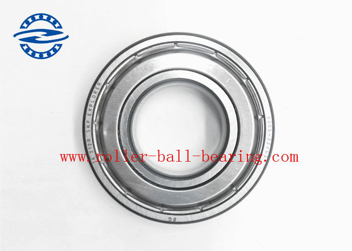 Βαθύ μέγεθος 52*25*15MM βάρος 0.129KG ένσφαιρου τριβέα αυλακιού 6205 ZZ
