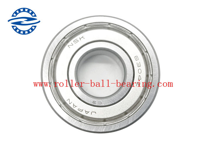 Βαθύ μέγεθος 20x52x15mm εμπορικών σημάτων ένσφαιρου τριβέα αυλακιού C2 6304ZZ SUS ZH