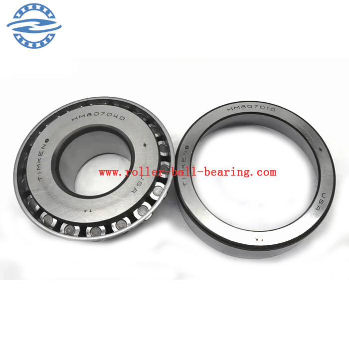 Gcr15 μυτερό μέγεθος 44.45*104.78*36.51MM HM807040/807010 807040 807010 cOem HM807040/10 ρουλεμάν κυλίνδρων