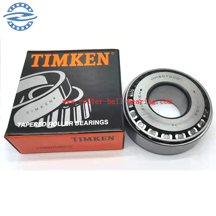 Gcr15 μυτερό μέγεθος 44.45*104.78*36.51MM HM807040/807010 807040 807010 cOem HM807040/10 ρουλεμάν κυλίνδρων